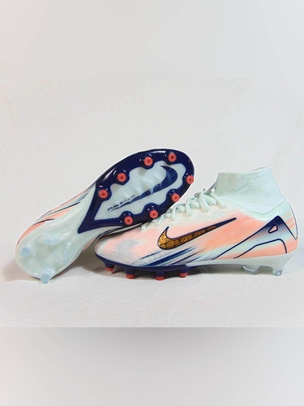 Nike Mercurial Superfly 10 Elite MDS AG CR7 HQ2680-300 Soccer Cleats Size 7 New